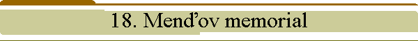 18. Menov memorial