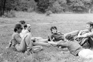 Zraz na lúke. L. Makay ml., I. Brzý, N. Gero, J. Malgot, J. Čiernik, J. Zigo, Rok 1988