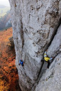 Z lava: Dušičková 6+, Vlado Valach; Robertov komín 5, Laco Makay, foto: Roman Ripka