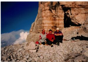Cassin 1999 vršek Dano, Laco Makaj a Jaro Zábojník