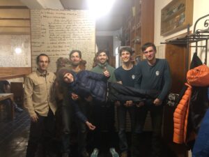 zľava: Matej Prcín, Rišo Nemec, Tomáš Buček, Aďo Capko, Adam Kaniak, Filip Buček